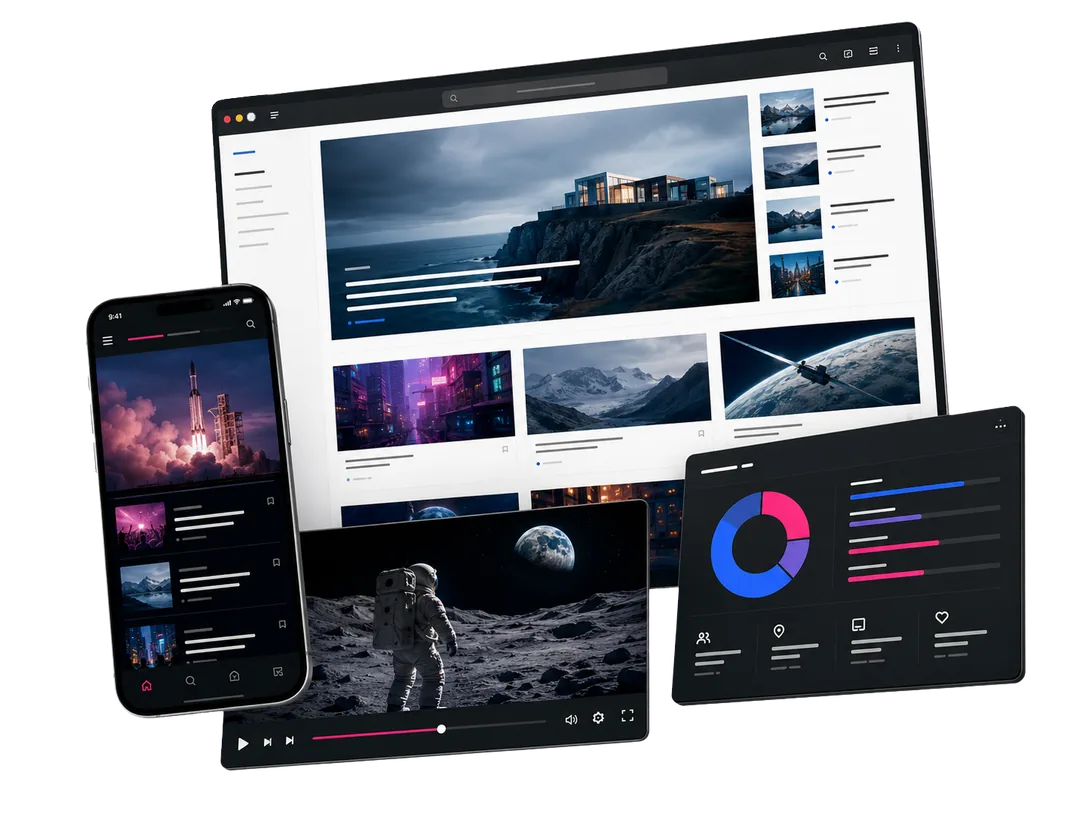 Digital product and publishing workspace